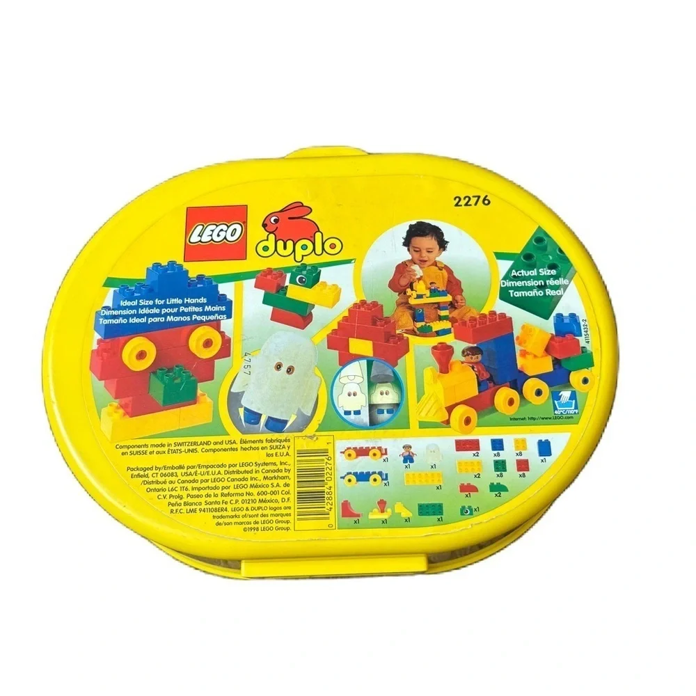 Lego Duplo 2276 Glow in the Dark Ghost Set Train Building Toy Set Blocks
